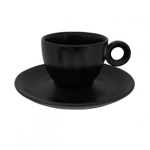 Rondo Kaffee 15 cl. SET, einfarbig und mit schwarzem Aufdruck